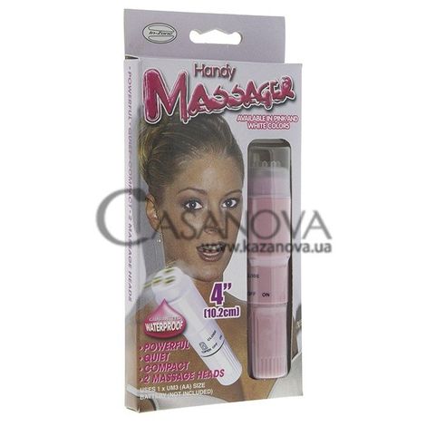 Основне фото Вібромасажер Handy Massager рожевий 10,2 см