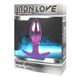 Дополнительное фото Анальная пробка Iron Love IL-28008-VLT фиолетовая 10,6 см