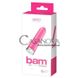 Дополнительное фото Вибропуля Bam розовая 9,7 см