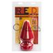 Додаткове фото Велика анальна пробка Doc Johnson Red Boy XL Butt Plug червона 24 см