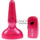 Дополнительное фото Анальная вибропробка Vibrating Buttplug розовая 12 см