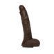 Дополнительное фото Реалистичный фаллоимитатор на присоске Doc Johnson Jason Luv 10 Inch Cock коричневый 23,5 см