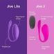 Дополнительное фото Смарт-вибратор для пар We-Vibe Jive Lite фиолетовый 9,2 см