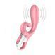 Додаткове фото Смарт вібратор кролик Satisfyer Hug Me рожевий 21 см