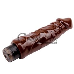 Основное фото Реалистичный вибратор Vibrating Hard On коричневый 22,9 см