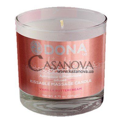 Основне фото Масажна свічка Dona Kissable Massage Candle ваніль 125 мл