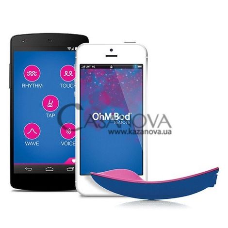 Основное фото Клиторальный вибратор OhMiBod blueMotion NEX 1 сине-розовый