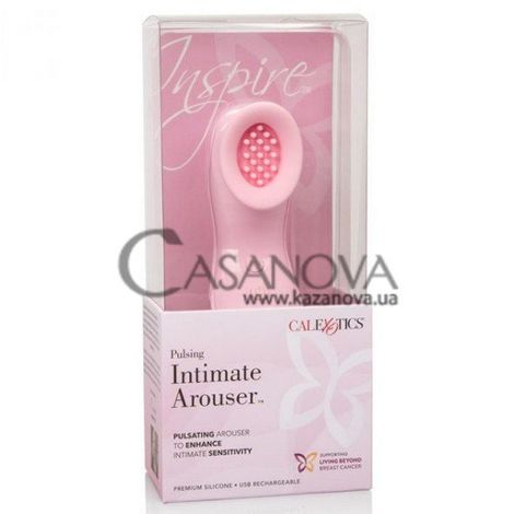 Основное фото Стимулятор клитора Pulsing Intimate Arouser розовый 14,6 см