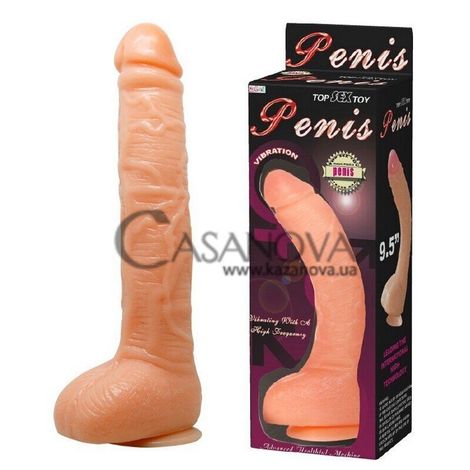 Основне фото Фалоімітатор на присосці Top Sex Toy Penis BW-008038N тілесний 27 см