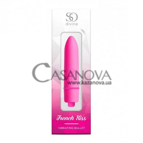 Основне фото Віброкуля So Divine French Kiss рожевий 7,6 см