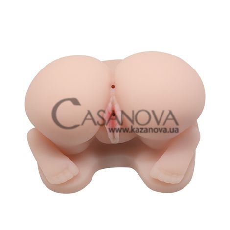 Основное фото Исскуственная вагина и анус с вибрацией Lybaile Pussy & Ass Hole телесная
