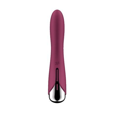 Основне фото Класичний вібратор з ротацією Satisfyer Spinning Vibe 1 бордовий 17,5 см