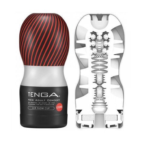 Основное фото Мастурбатор Tenga Air Flow Cup Dynamic Strong черный