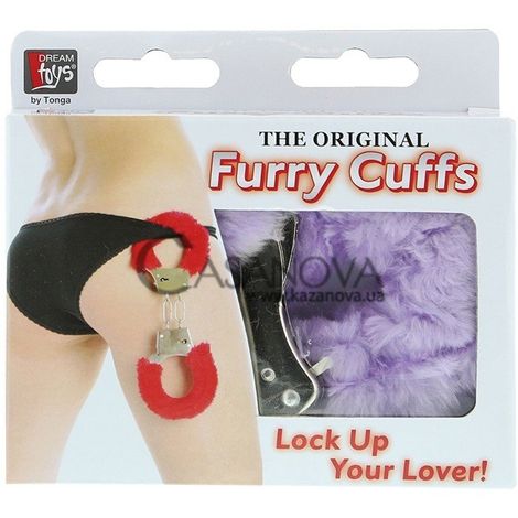 Основное фото Наручники The Original Furry Cuffs фиолетовые