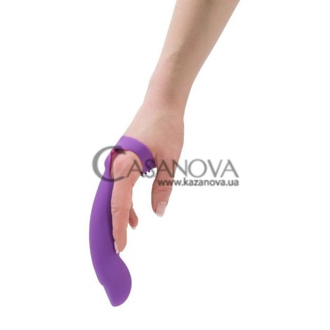 Основне фото Насадка на палець Simple&True Extra Touch Finger фіолетова 15,2 см