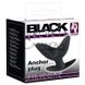 Дополнительное фото Анальная пробка Black Velvets Anchor Plug чёрная 9 см