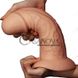 Дополнительное фото Фаллоимитатор Realistic Curved Dildo Flesh 9.5'' телесный 24,1 см