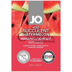 Основное фото Пробник оральной смазки JO H2O Succulent Watermelon арбуз 3 мл