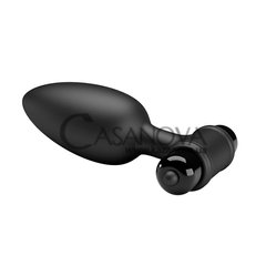 Основное фото Анальная пробка с вибрацией Lybaile Pretty Love Vibro Anal Butt Plug чёрная 11,8 см