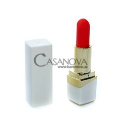 Основное фото Минивибратор Boss Series Lipstick Vibrator белый 9,2 см