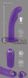 Додаткове фото Вібратор на присосці Silicone Purple Vibe фіолетовий 17,5 см