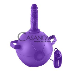 Основне фото Надувний м'яч із вібратором Vibrating Mini Sex Ball фіолетовий 15,2 см