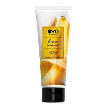 Основное фото Ароматизированный гель-лубрикант OYO cosmetics Banana Aroma Gel 75 мл