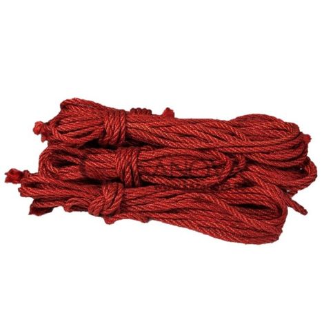 Основне фото Мотузка для шибарі червона 8 м