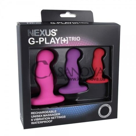 Основне фото Набір масажерів простати Nexus G-Play Trio Plus