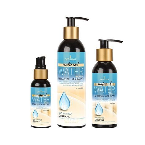 Основное фото Интимная смазка Sensuva Natural Water-Based 125 мл