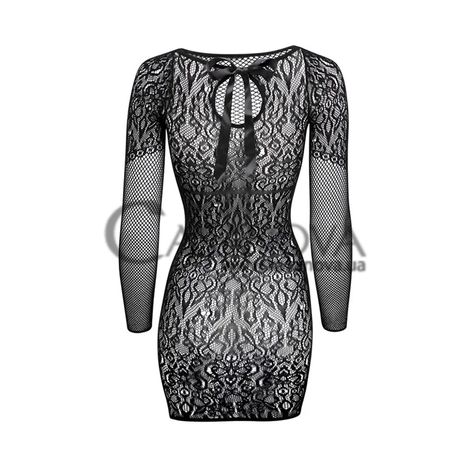 Основное фото Мини-платье Lovehoney Fifty Shades Of Grey Long Sleeve Mini Dress чёрное