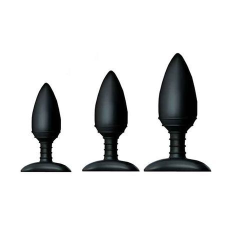 Основное фото Набор анальных пробок Nexus Butt Plug Trio чёрный