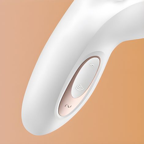 Основное фото Вакуумный rabbit-вибратор Satisfyer Pro G-Spot Rabbit белый 22,5 см