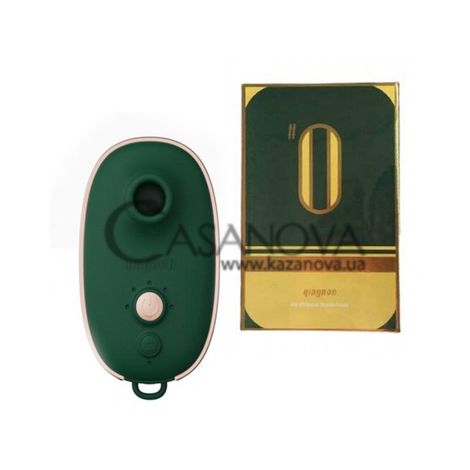 Основное фото Вакуумный стимулятор клитора Qingnan No.0 зелёный 10,8 см