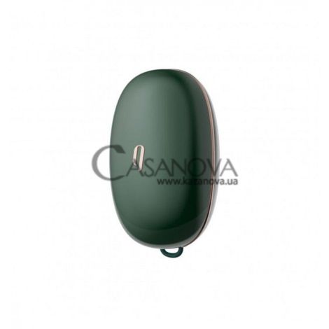 Основне фото Вакуумний стимулятор клітора Qingnan No.0 зелений 10,8 см