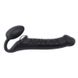 Дополнительное фото Безремневой страпон Strap-On-Me Black XL чёрный 15,8 см
