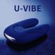 Дополнительное фото Вибратор для двоих A-Loving U-Vibe синий 9,3 см