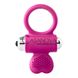 Дополнительное фото Эрекционное кольцо с вибрацией Dream Toys Flirts Cockring розовое 5,7 см