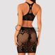 Додаткове фото Комплект жіночої білизни Obsessive K101 Top & Skirt чорний