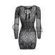 Дополнительное фото Мини-платье Lovehoney Fifty Shades Of Grey Long Sleeve Mini Dress чёрное