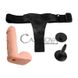 Дополнительное фото Страпон Lybaile Ultra Passionate Harness Strap-on BW-022011 телесный 17,5 см