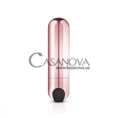 Основное фото Вибропуля Rosy Gold Nouveau Bullet Vibrator розовое золото 7,5 см