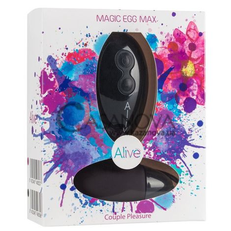 Основное фото Виброяйцо Magic Egg MAX чёрное 8,4 см