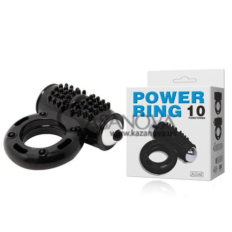 Основное фото Виброкольцо-стимулятор Power Ring 10 чёрное