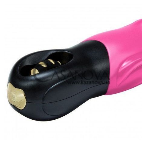Основное фото Вибратор для точки G Vibratissimo Blade розовый с чёрным 20 см