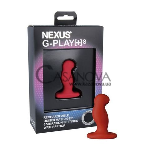 Основное фото Массажёр простаты Nexus G-Play Plus S красный