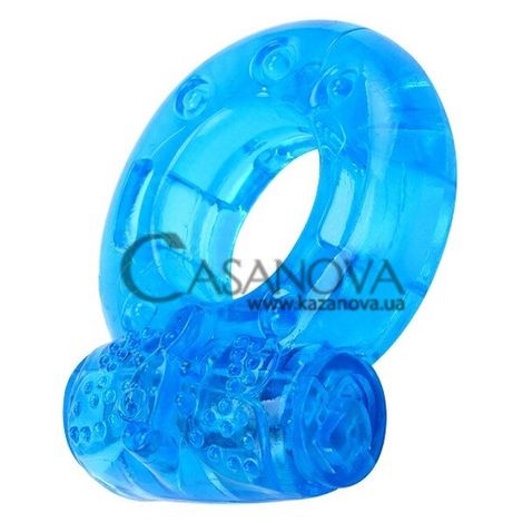 Основне фото Віброкільце Chisa Reusable Cock Ring блакитне