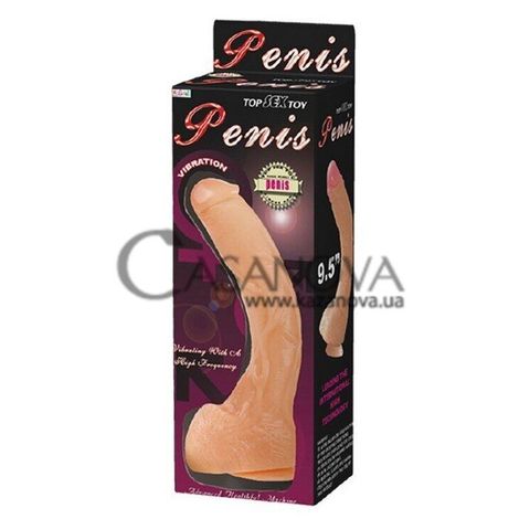 Основное фото Фаллоимитатор на присоске Top Sex Toy Penis BW-008039N телесный 26 см