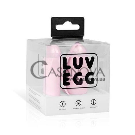 Основное фото Виброяйцо EasyToys Luv Egg розовое