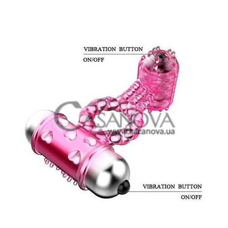 Основне фото Кільце-стимулятор Sweet Vibration Ring BI-014080 рожеве